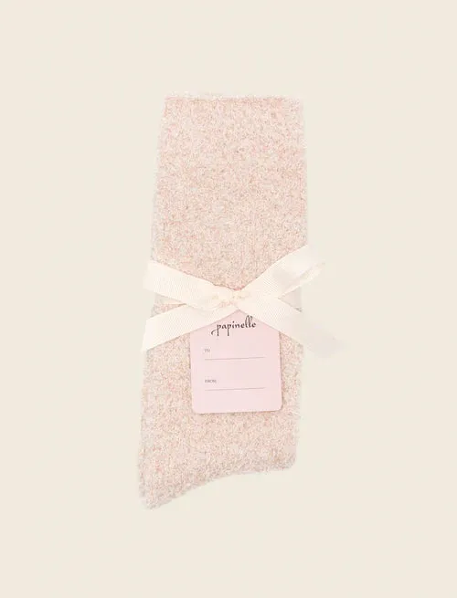 Papinelle Sleepwear-Cosy Bed Socks Pink