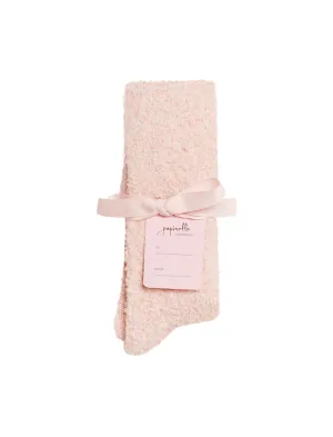 Papinelle Sleepwear-Cosy Bed Socks Pink