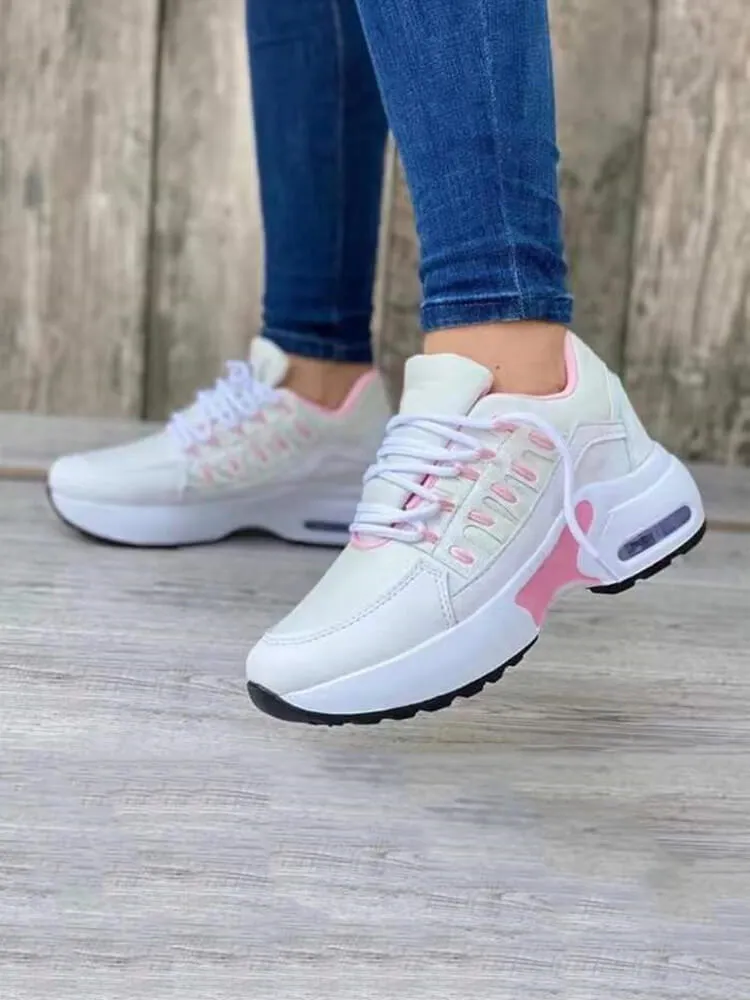 Patchwork Mesh Breathable Soprt Sneaker