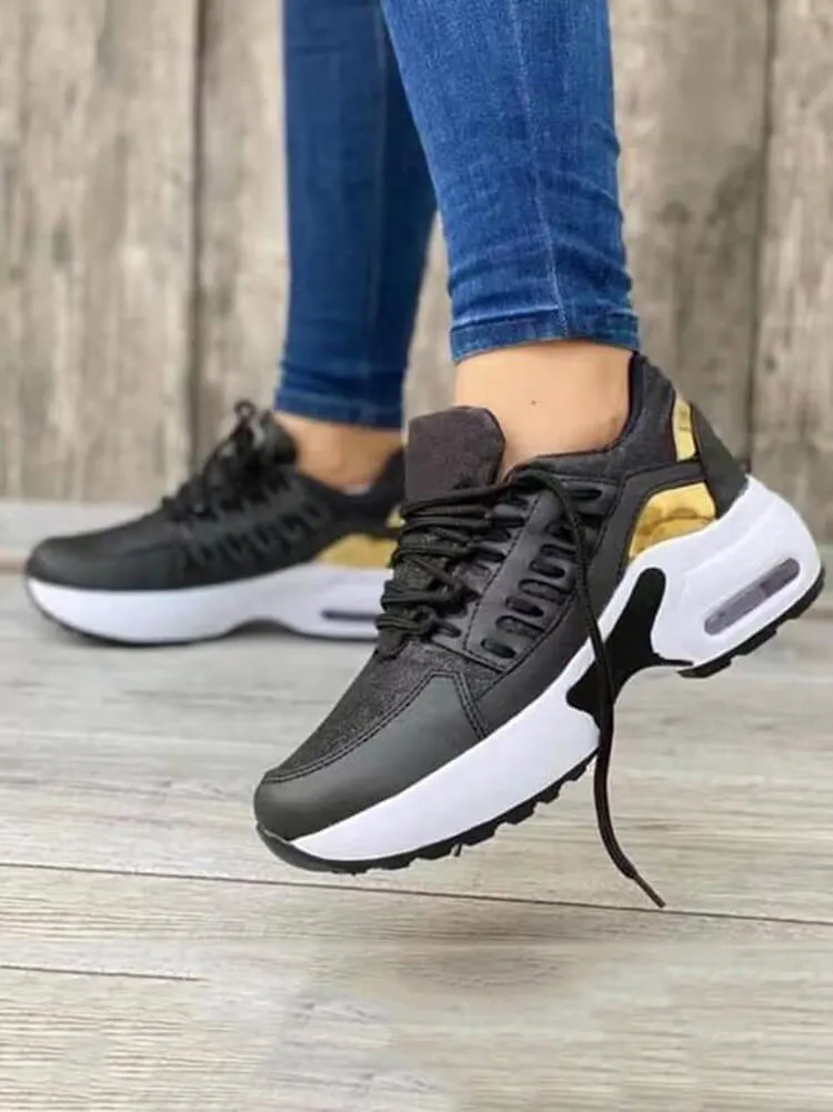 Patchwork Mesh Breathable Soprt Sneaker