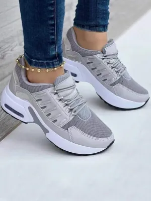 Patchwork Mesh Breathable Soprt Sneaker