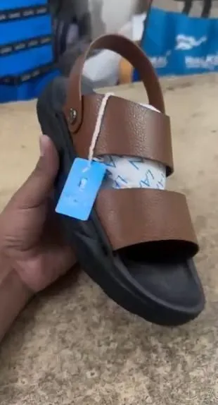 Perfectly constructed Brown Stylish Breathable Casual Sandal Men's Multi-functional