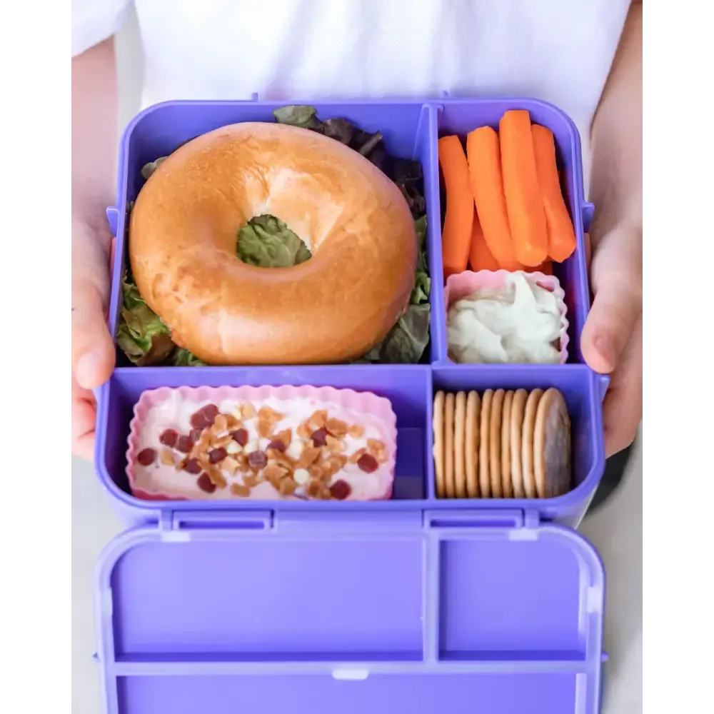 Personalised Purple Lunch Box - Mermaid