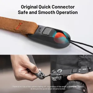 PGYTECH Camera Strap Air Universal Quick Connectors Slim for Peak Design Camera Neck Strap for Slide/Leash/Cuff with Quick Beads