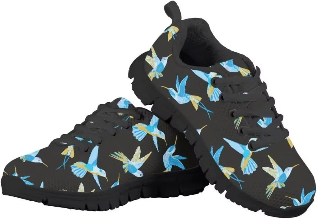 PinUp Angel Girls Sneakers Kids Lightweight Lace Up Running Shoes Colorful Walking Shoes Breathable Tennis Shoes for Kids
