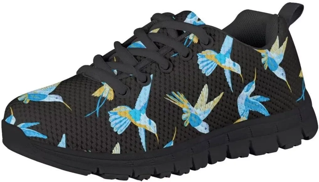 PinUp Angel Girls Sneakers Kids Lightweight Lace Up Running Shoes Colorful Walking Shoes Breathable Tennis Shoes for Kids