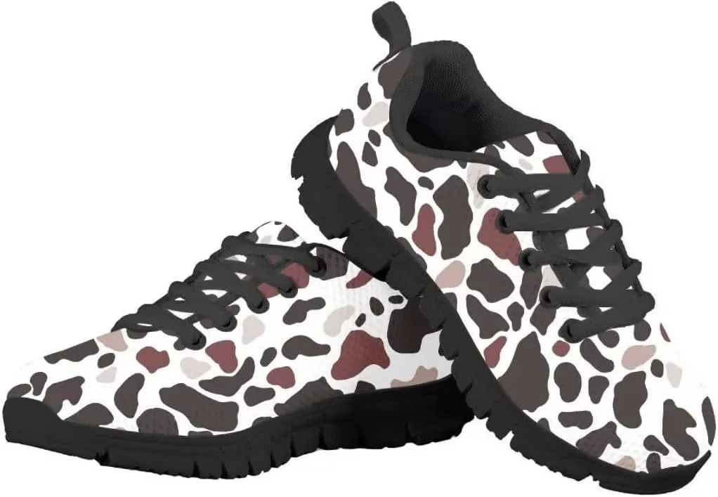 PinUp Angel Girls Sneakers Kids Lightweight Lace Up Running Shoes Colorful Walking Shoes Breathable Tennis Shoes for Kids