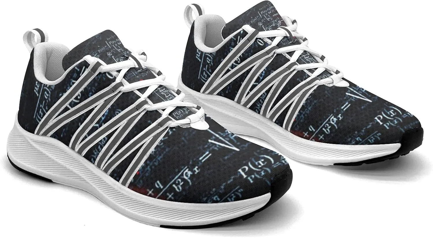 Pitovozu Math Equations Physics Science Sneaker Women Athletic Shoes Personalited Running Shoes Comfortable Sports Sneaker
