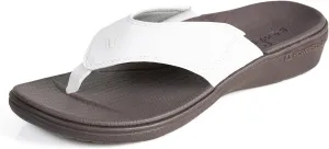 PowerStep Archwear, Arch Supporting Thong Sandal, Women's Orthotic Casual Dress Flip Flop, Factory, 6