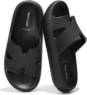 Project Cloud House Slippers Womens Sandals - Non-Slip and Lightweight Recovery Slippers for Women Beach Essentials Water Slides for Women (Pillow)