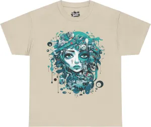Psychedelic Sneaker Shirt - Unisex Tee to Match Sneakers | Mom Gift, Girlfriend Present | Vibrant Streetwear Outfit for Kicks