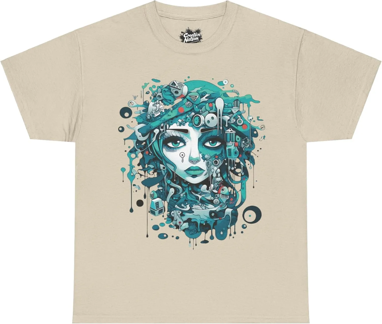 Psychedelic Sneaker Shirt - Unisex Tee to Match Sneakers | Mom Gift, Girlfriend Present | Vibrant Streetwear Outfit for Kicks