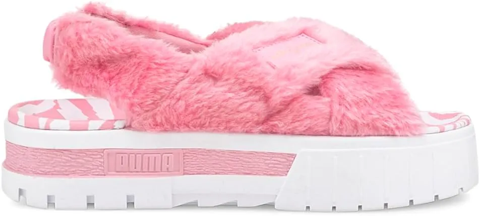 PUMA Womens Baby Phat X Mayze Platform Casual Sandals Casual - Pink - Size 8.5 M