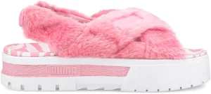 PUMA Womens Baby Phat X Mayze Platform Casual Sandals Casual - Pink - Size 8.5 M