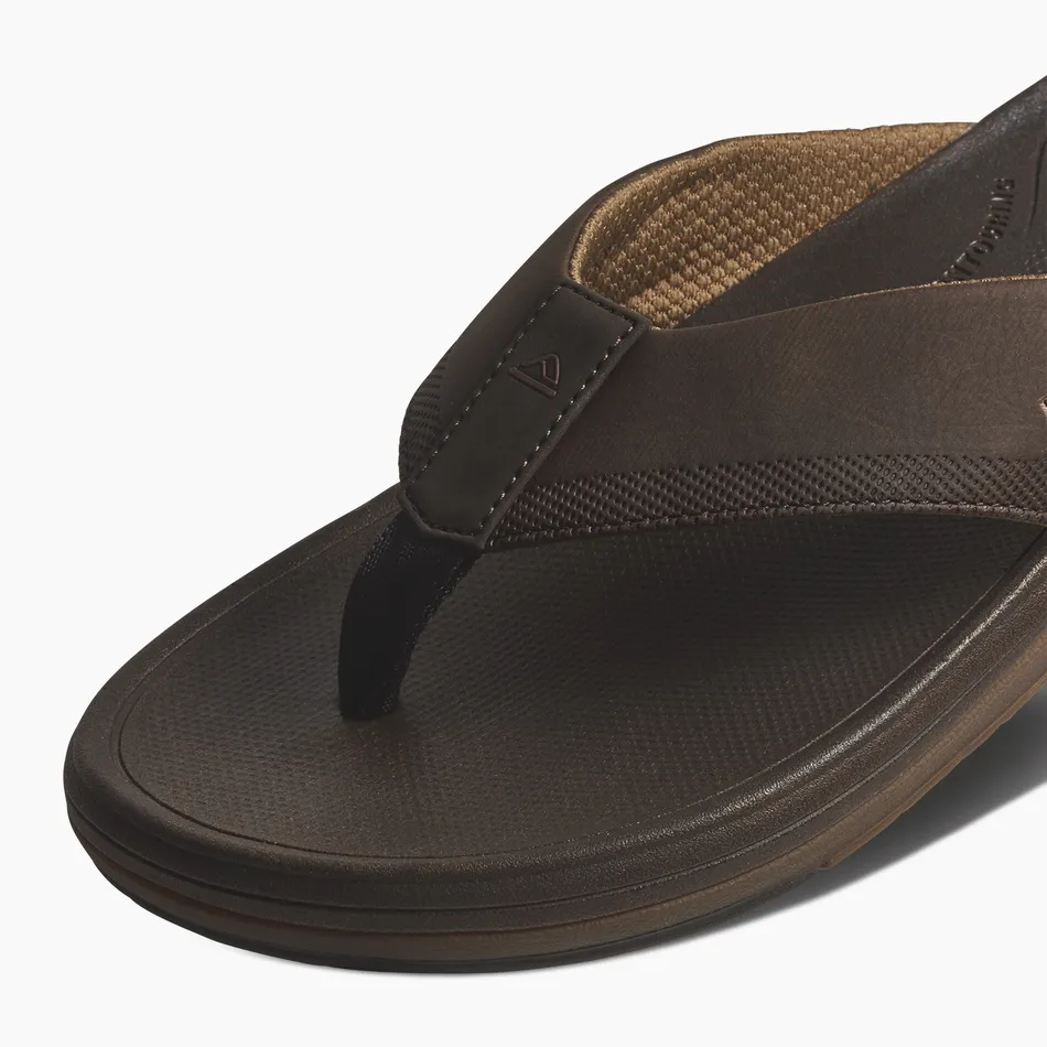 REEF Cushion Norte Sandal-Dark Brown