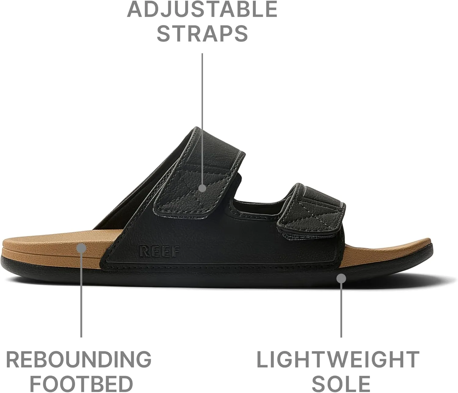 REEF Men's Cushion Tradewind Sl Slide Sandal