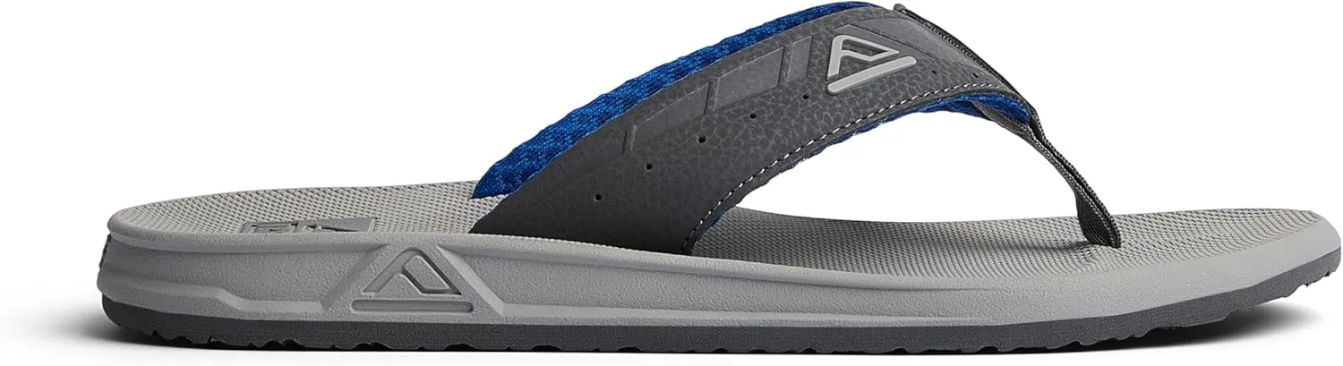 REEF Phantoms Men's Beach Flip Flop, Water Friendly, Soft and Supportive Molded Footbed