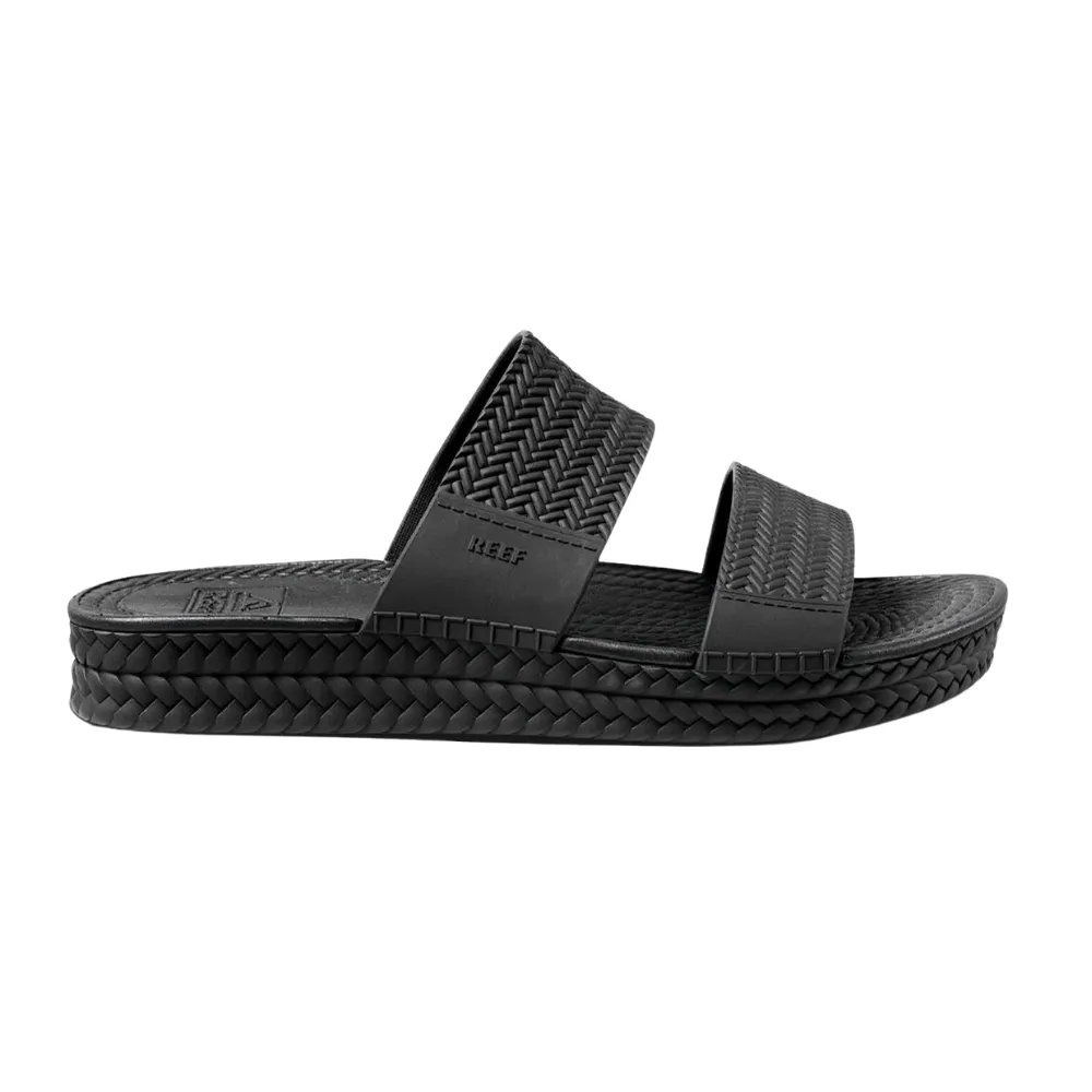 Reef Women's Water Vista Slide Sandal – Black (CI9076), Waterproof, Lightweight, Comfortable