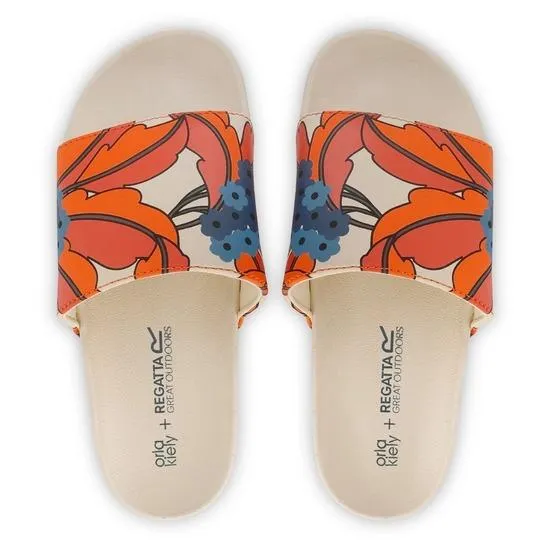 Regatta Orla Kiely Slide - Orange Tropical