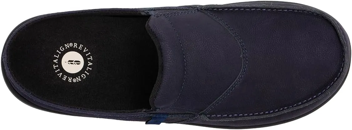 REVITALIGN Men's Siesta Slide Nubuck Mule