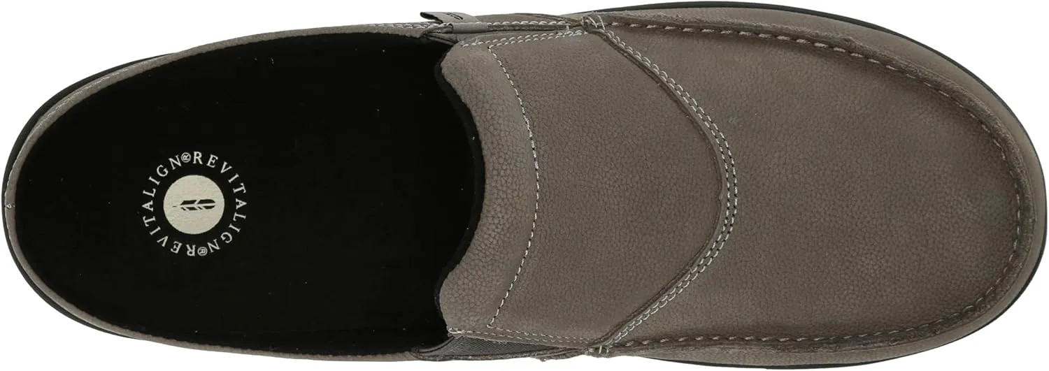 REVITALIGN Men's Siesta Slide Nubuck Mule