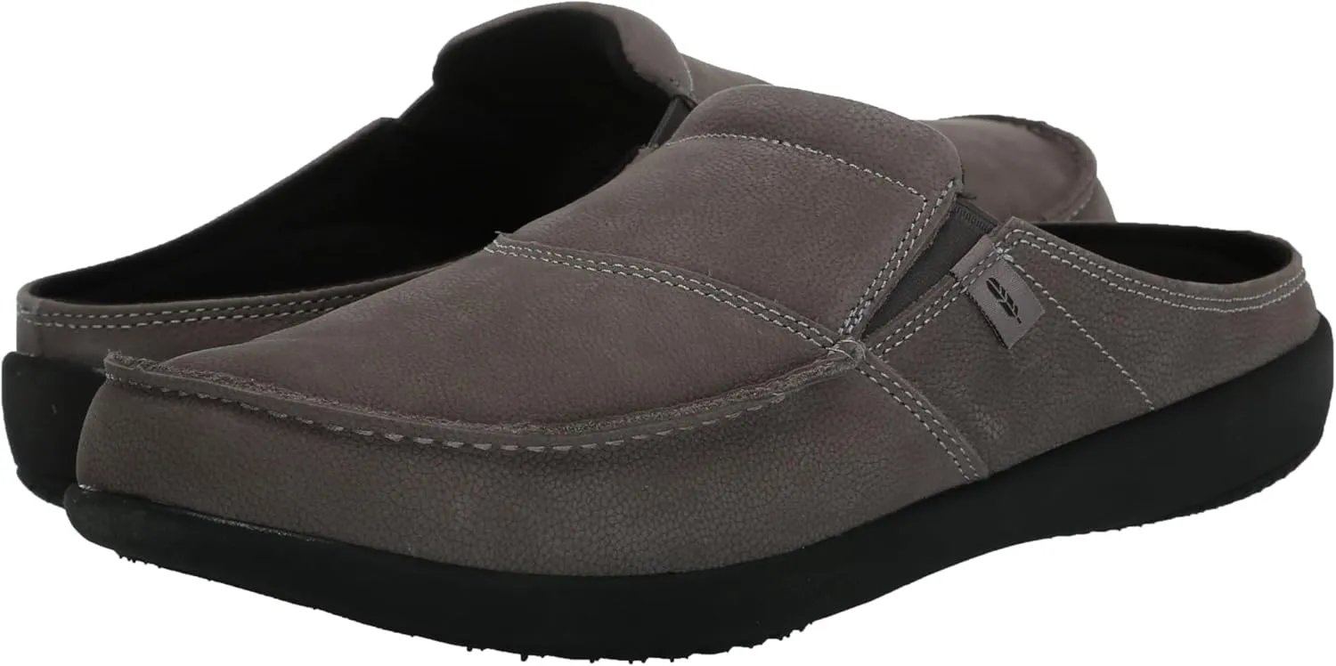 REVITALIGN Men's Siesta Slide Nubuck Mule