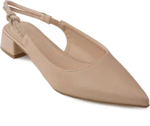 RF ROOM OF FASHION Women's Jeweled Slide On Backless Loafer Mule Flats