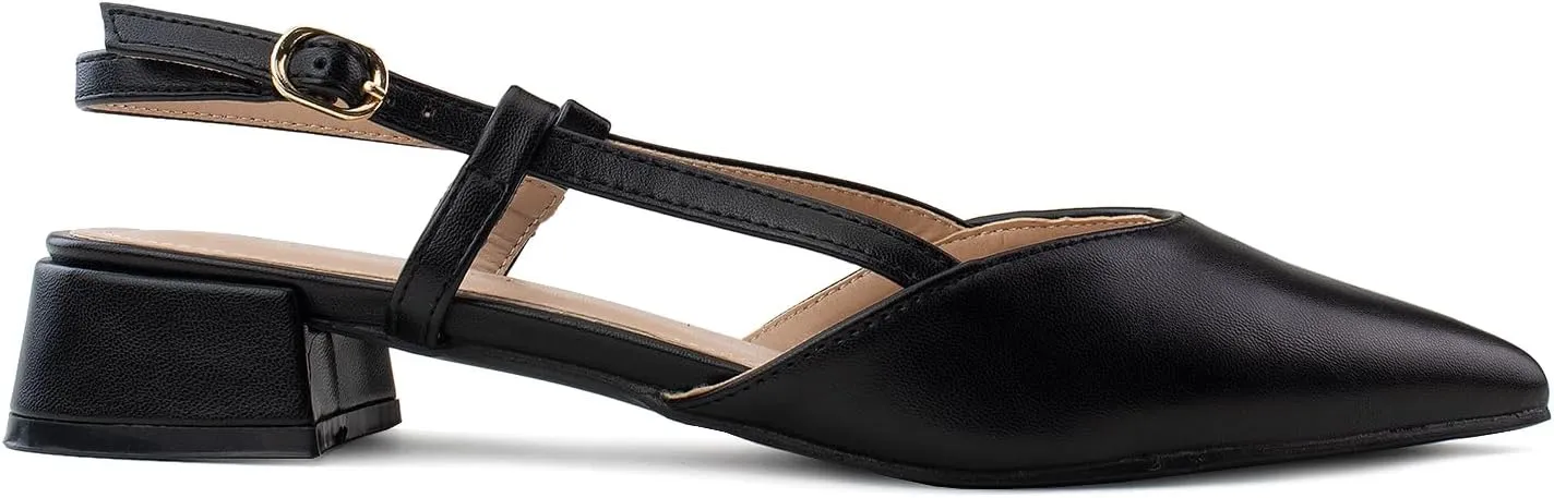 RF ROOM OF FASHION Women's Jeweled Slide On Backless Loafer Mule Flats