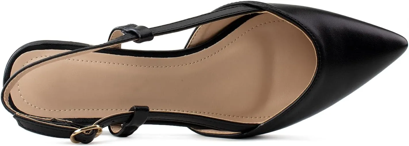 RF ROOM OF FASHION Women's Jeweled Slide On Backless Loafer Mule Flats