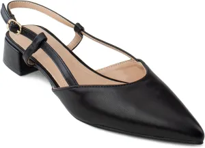 RF ROOM OF FASHION Women's Jeweled Slide On Backless Loafer Mule Flats