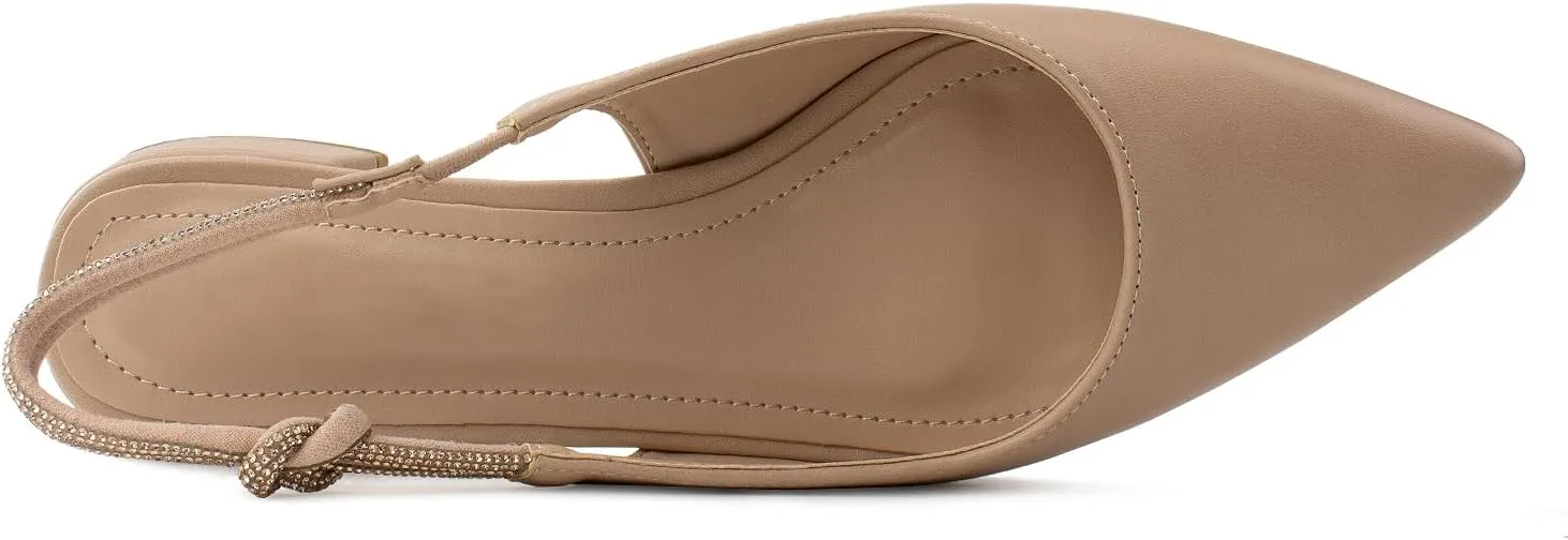 RF ROOM OF FASHION Women's Jeweled Slide On Backless Loafer Mule Flats