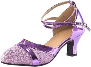 Rhinestones Block Heels for Women 2025 Peep Toe Hollow Comfy Slip On Adjustable Strappy Sparkly Chunky Sandals Low Heels Ladies Cushion Footbed Orthopedic Arch Support Wedding Bridal Shoes