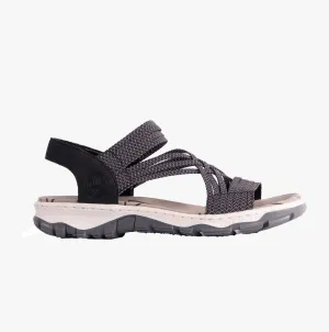 Rieker 68888-14 Womens Sandals Blue