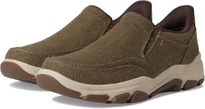 Rockport Men's Reece Sneaker, Brown Canvas, 15