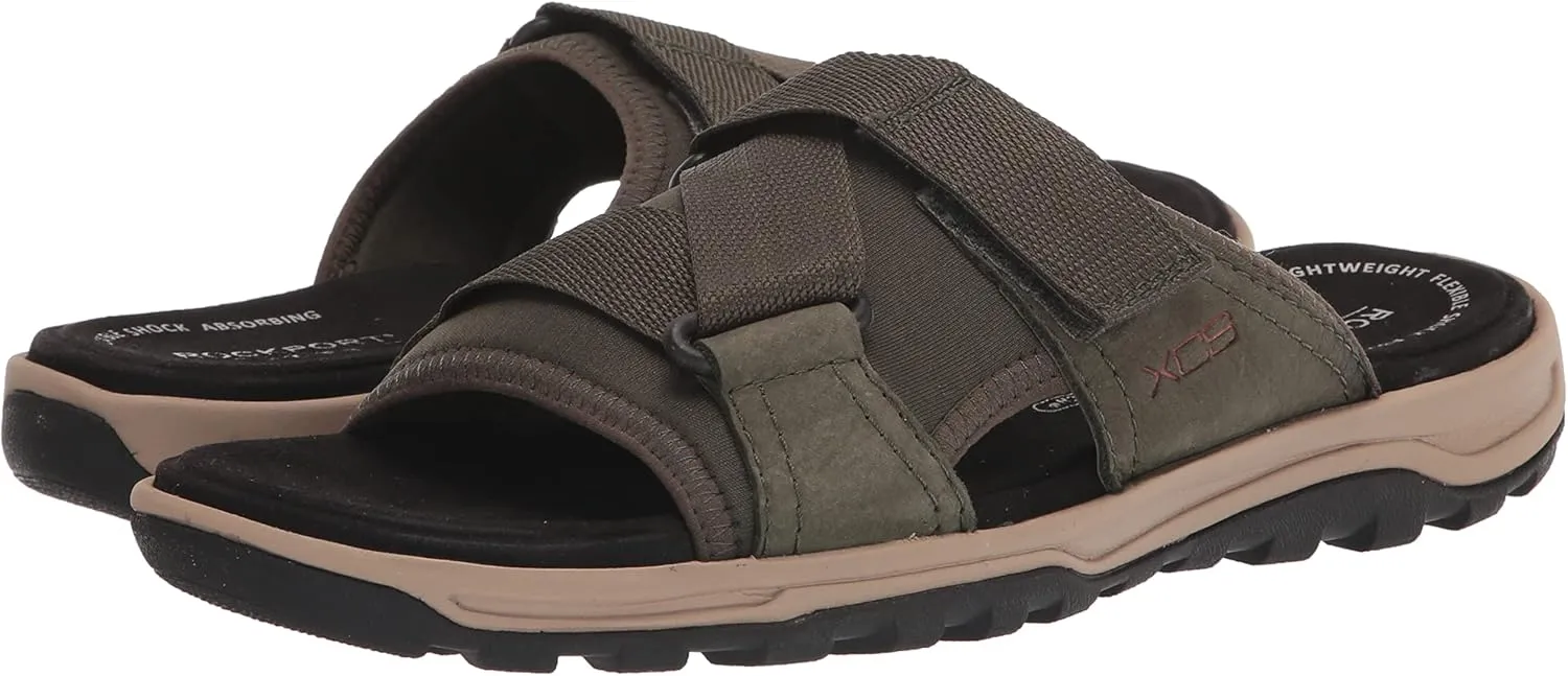 Rockport Men's Trail Technique Velcro Slide Ii Sandal