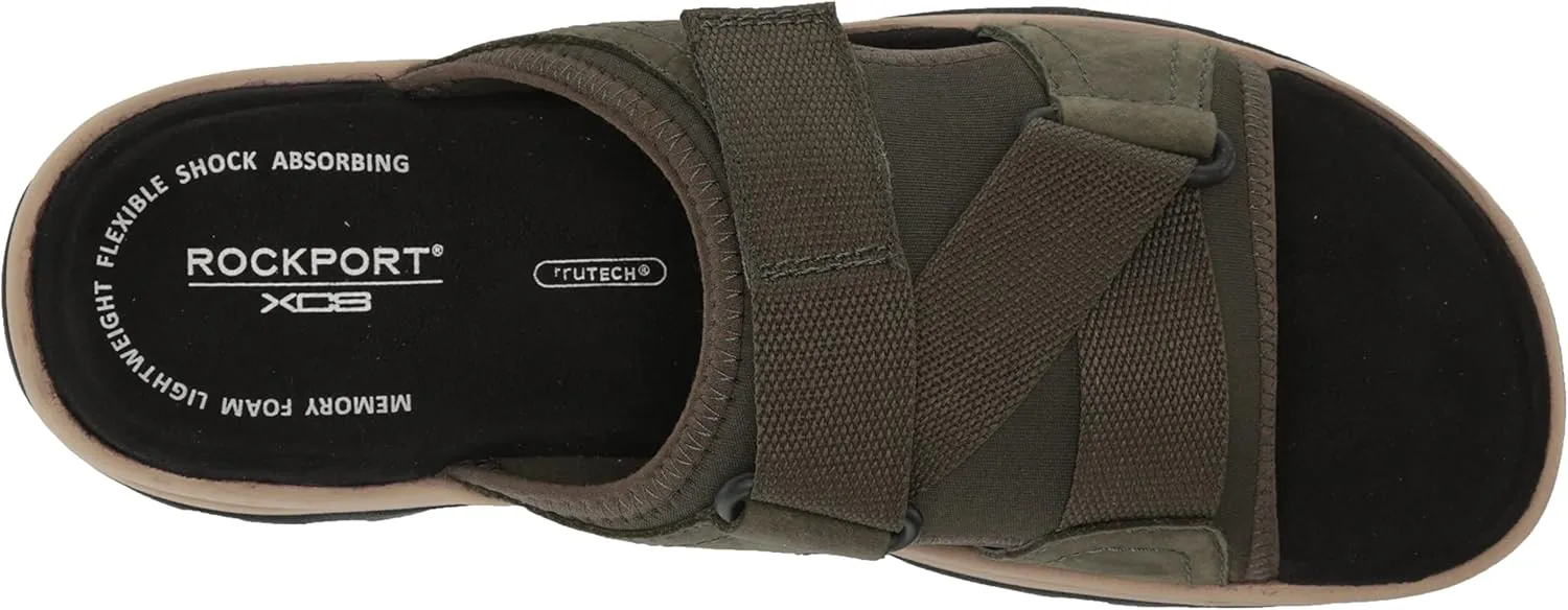 Rockport Men's Trail Technique Velcro Slide Ii Sandal