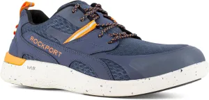 Rockport Men's Truflex Fly Blucher Work Composite Toe Slip Resistant Shoe