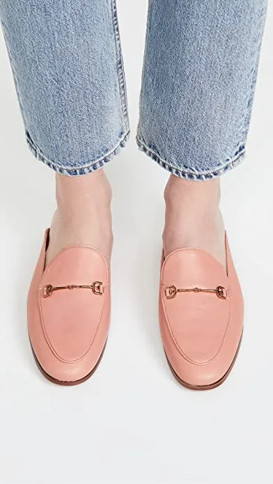 Rose On Protected Linnie Bargain Cali Slip Toe Dress Embellished Loafers Mules Sam Edelman Almond