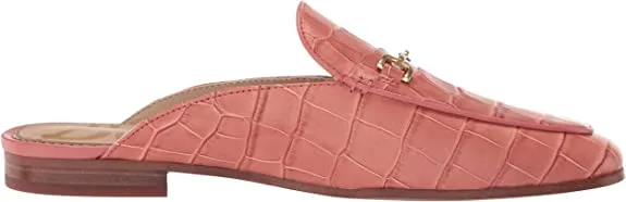 Rose Toe Embellished Slip On Sam Linnie Mules Smart-powered Almond Edelman Loafer Fraud-free Terracotta