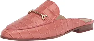Rose Toe Embellished Slip On Sam Linnie Mules Smart-powered Almond Edelman Loafer Fraud-free Terracotta