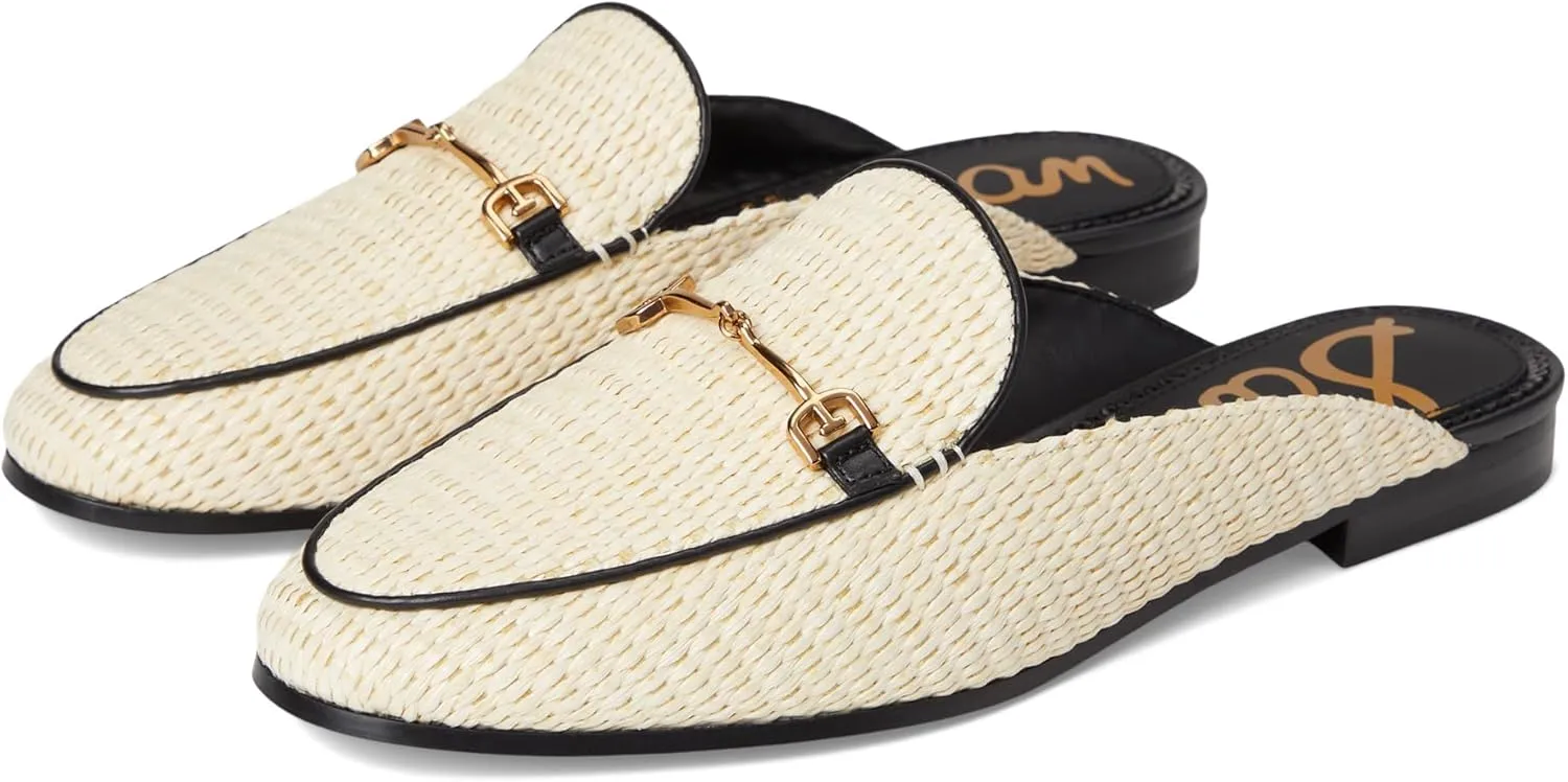 Sam Edelman Women's Linnie Loafer, Linen Raffia, 11