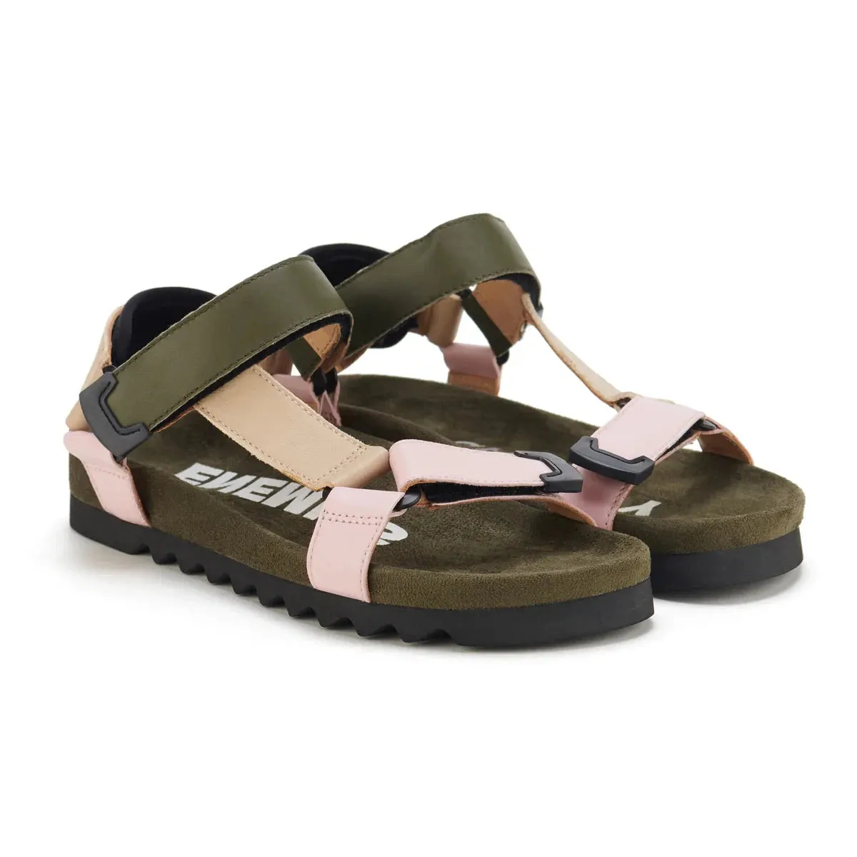 Sandal Tooth Wedge Blush Camo