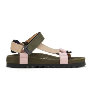Sandal Tooth Wedge Blush Camo