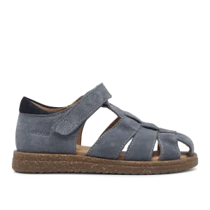 Sandal with adjustable velcro closure