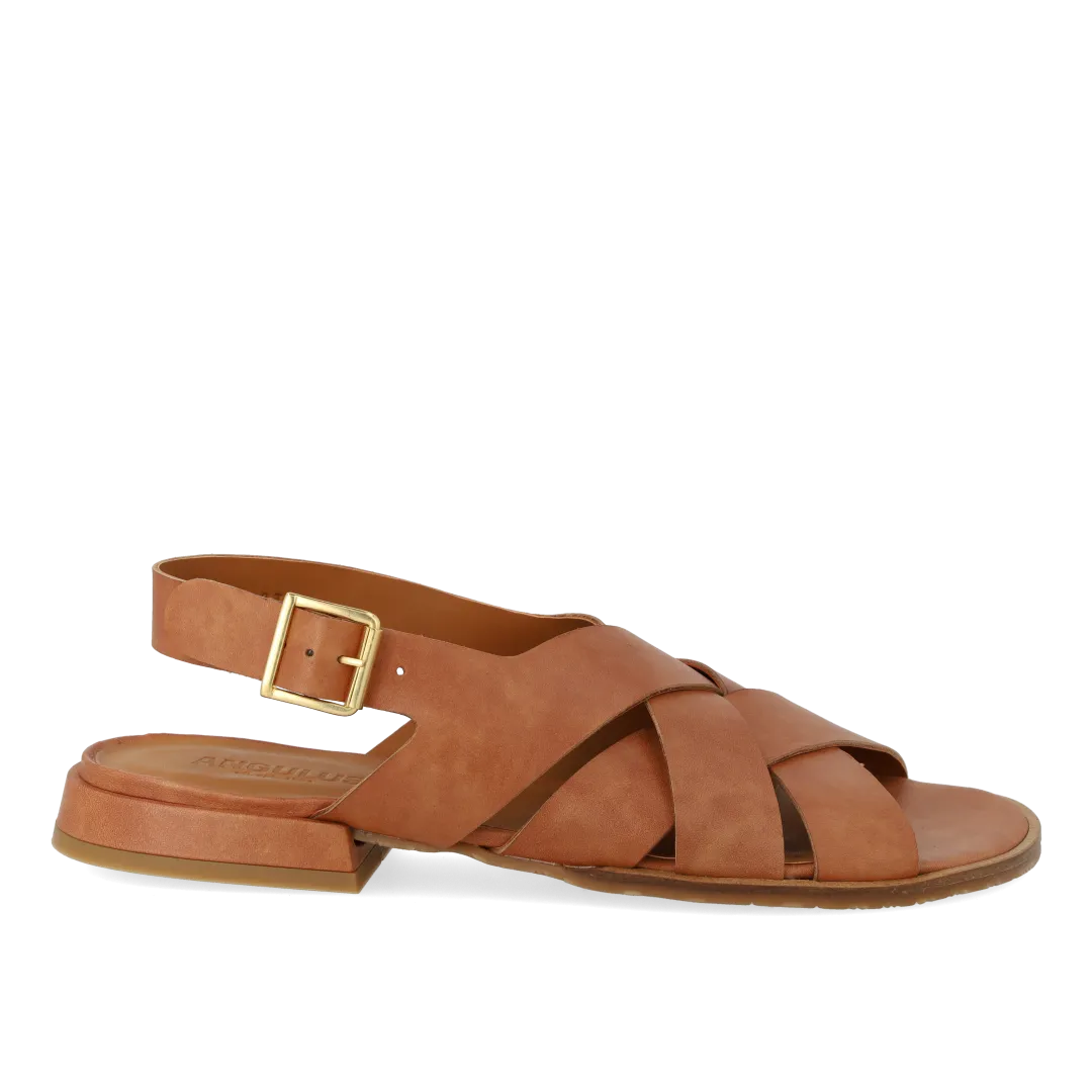 Sandal with braided detail