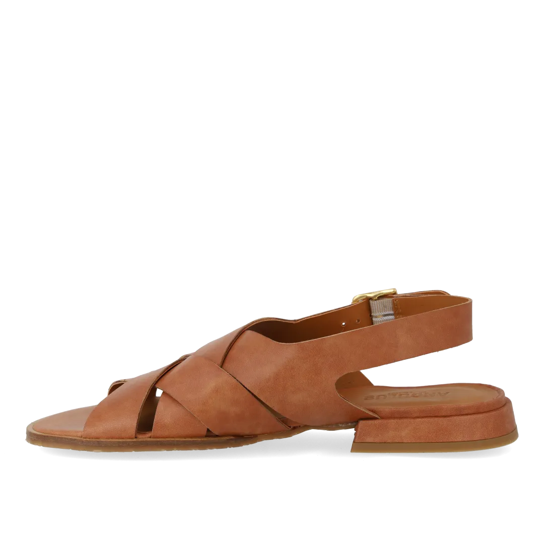 Sandal with braided detail