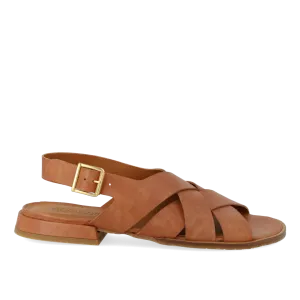 Sandal with braided detail