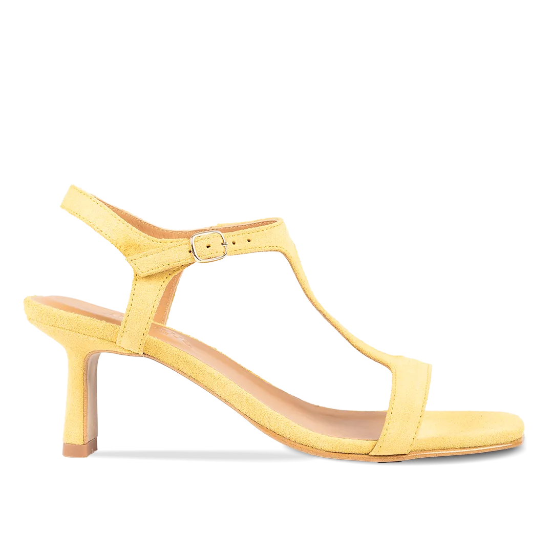 sandal with heel