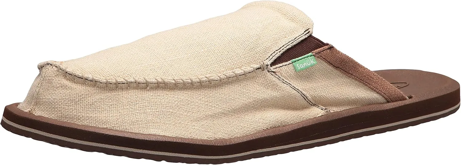 Sanuk Mens You Got My Back Mule | Mens Shoes | Slip On Shoes for Men | Men's Slip-on Loafers | Memory Foam Footbed