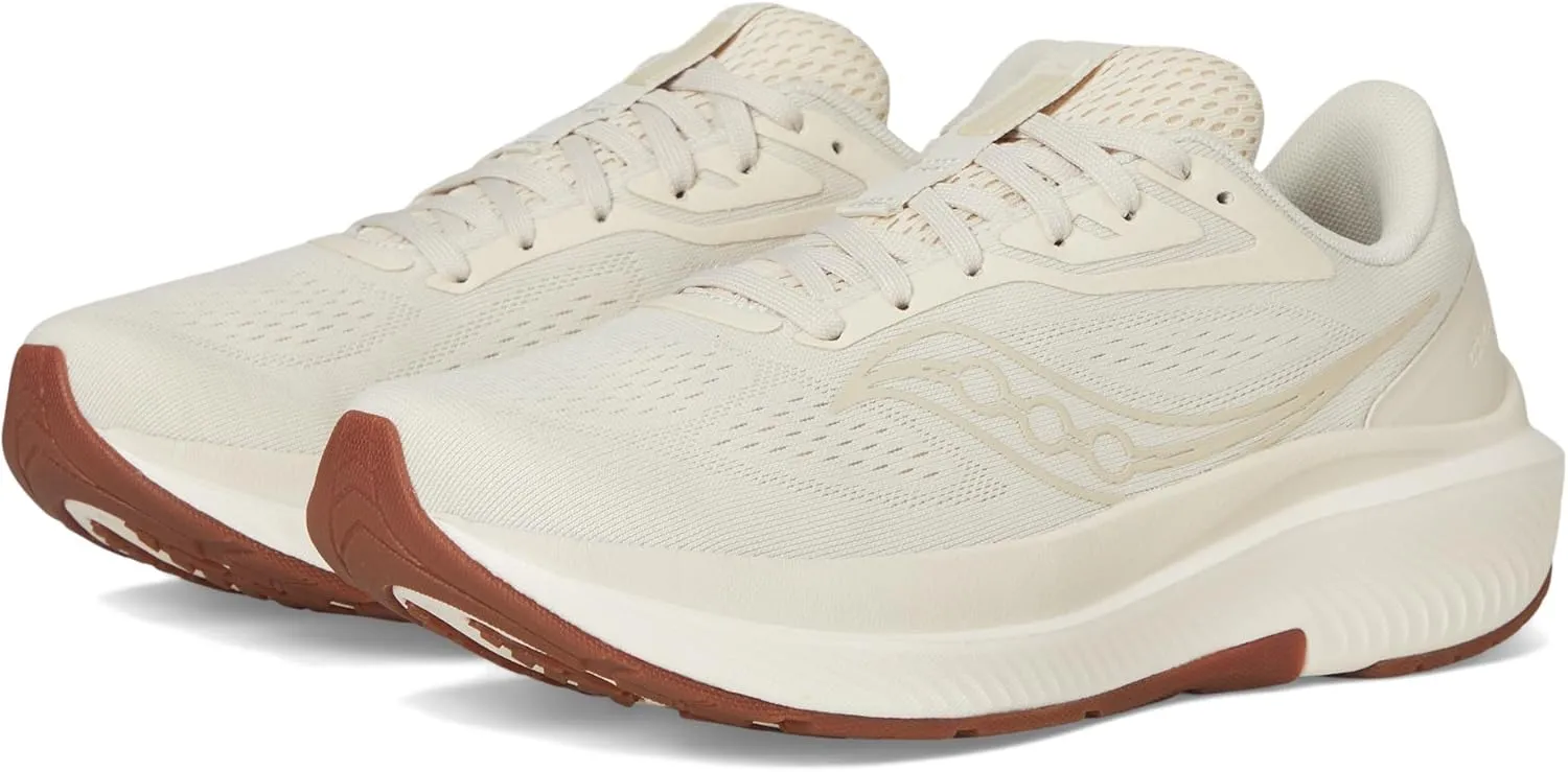 Saucony Women's Echelon 10 Sneaker, RYE/Gum, 7.5